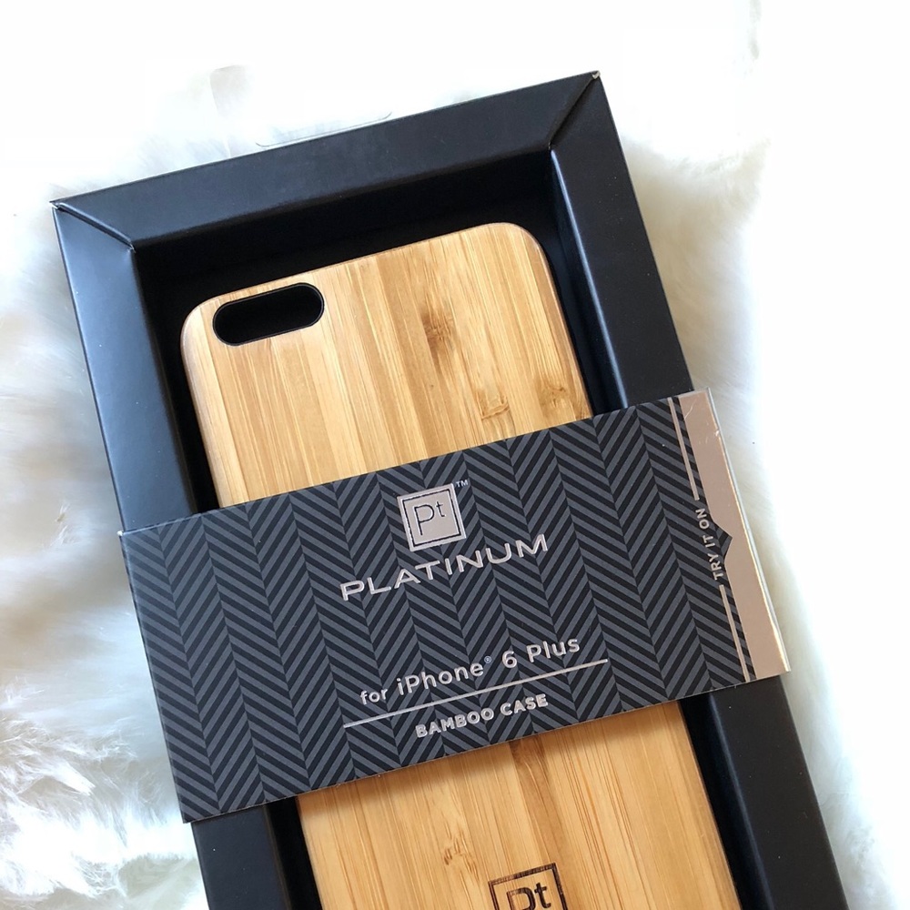 Platinum Brand Bamboo Case for iPhone 6+